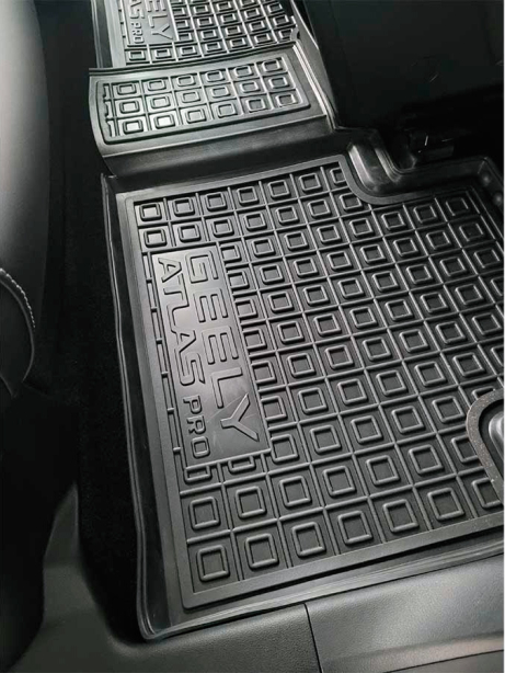 Коврики в салон Geely Atlas Pro (2021-...) (Avto-Gumm). Фото 12
