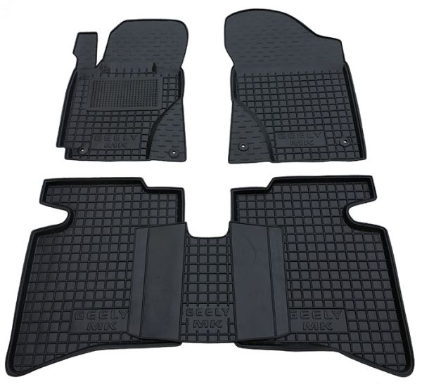 Коврики в салон Geely MK/MK-2 2006- Резиновые (Avto-Gumm). Фото 2