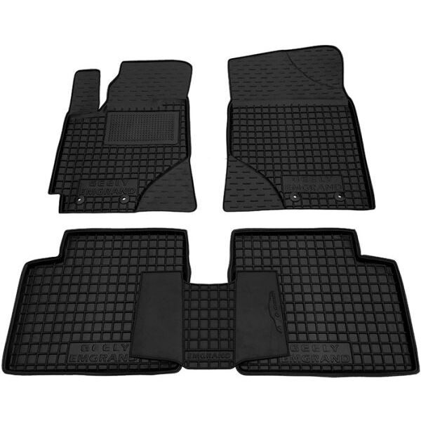 Коврики в салон Gelly Emgrand EC7 (2009-...) Резиновые (Avto-Gumm)