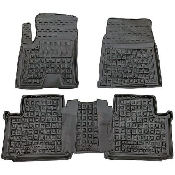 Коврики в салон Great Wall Haval H2 (2014-2021) Резиновые Avto-Gumm