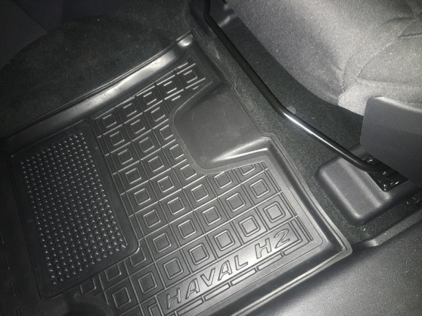 Коврики в салон Great Wall Haval H2 (2014-2021) Резиновые Avto-Gumm. Фото 11