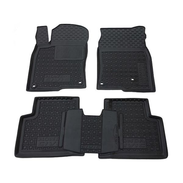 Коврики в салон Honda Civic 4d/5d 2017-... Avto-Gumm