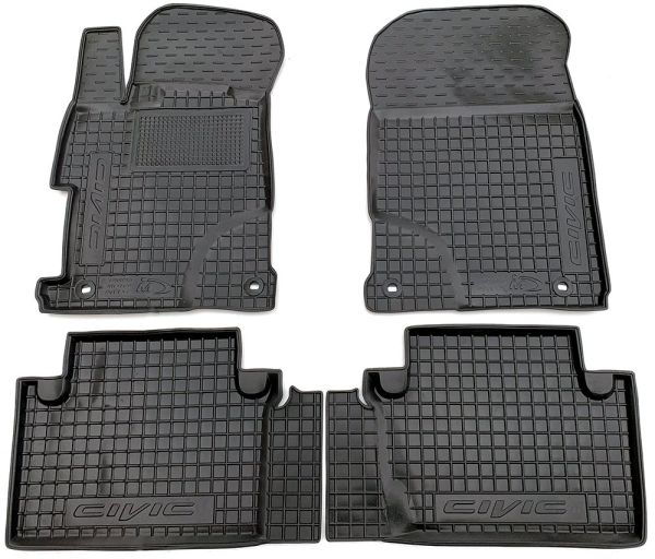 Коврики в салон Honda Civic sedan (4d) 2011-2016 (Avto-Gumm). Фото 2