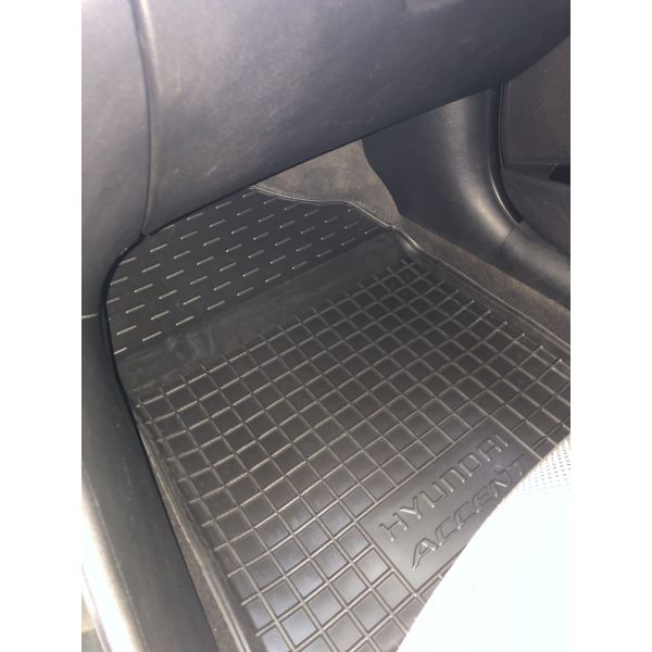 Коврики в салон Hyundai Accent (RB) (2010-2017) (Avto-Gumm). Фото 4