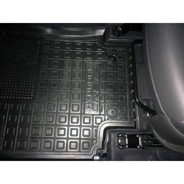 Коврики в салон Hyundai Creta (2014-...) Резиновые Avto-Gumm. Фото 4