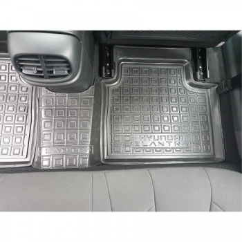 Коврики в салон Hyundai Elantra (CN7) 2020-... Avto-Gumm. Фото 7