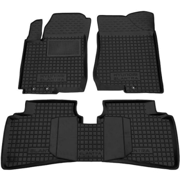 Коврики в салон Hyundai Elantra (HD) 2006-2011 Резиновые Avto-Gumm