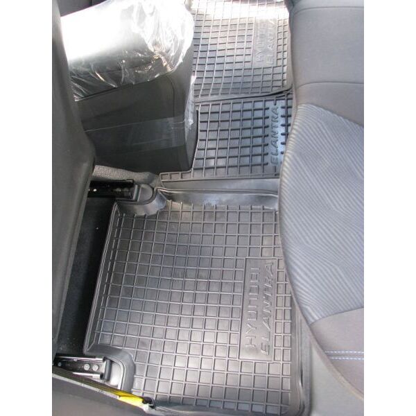 Коврики в салон Hyundai Elantra (MD) 2010-2015 Резиновые Avto-Gumm. Фото 6
