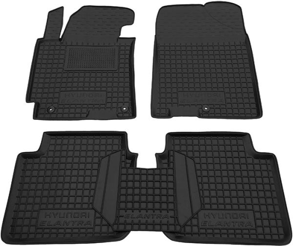 Коврики в салон Hyundai Elantra (MD) 2010-2015 Резиновые Avto-Gumm. Фото 11