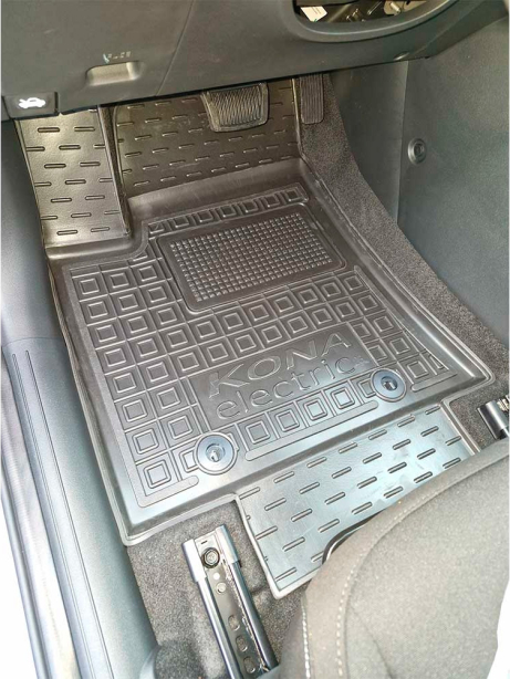 Коврики в салон Hyundai Kona (2023-...) Electric (Avto-Gumm). Фото 13