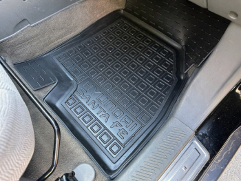 Коврики в салон Hyundai Santa Fe I (SM) (2001-2006) (Avto-Gumm). Фото 10