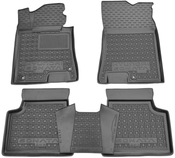 Коврики в салон Hyundai Sonata (LF) (2014-2019) Avto-Gumm