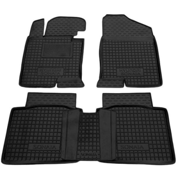 Коврики в салон Hyundai Sonata (YF) (2009-2014) Резиновые Avto-Gumm