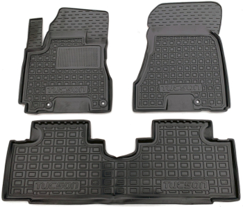 Коврики в салон Hyundai Tucson (JM) 2004-2012 Avto-Gumm. Фото 9