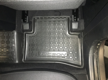 Коврики в салон Hyundai Tucson (NX4) ДВС (2021-...) Резиновые (Avto-Gumm). Фото 18