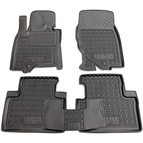 Коврики в салон Infiniti FX/QX70 2008- Резиновые (Avto-Gumm)