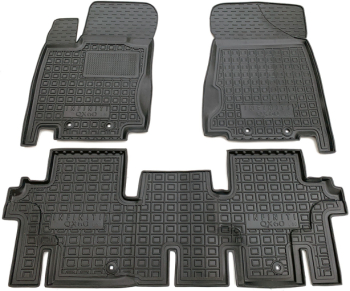 Коврики в салон Infiniti JX/QX60 2012- Резиновые (Avto-Gumm). Фото 2