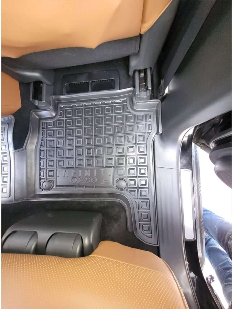 Коврики в салон Infiniti QX80 (2013-...) 7 мест (Avto-Gumm). Фото 10