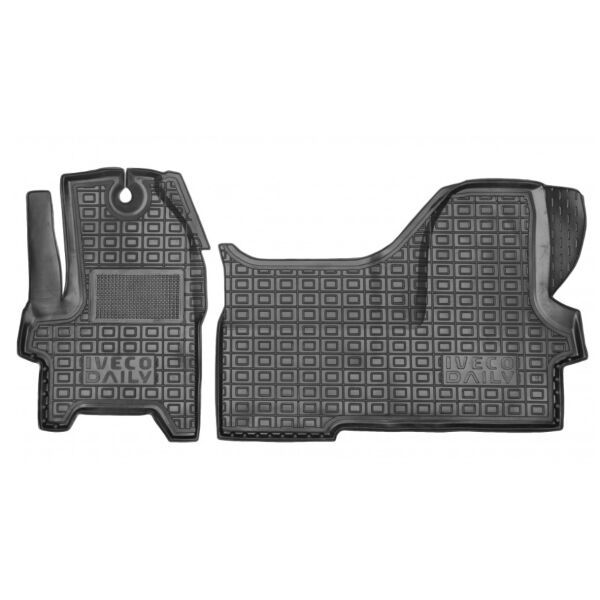 Коврики в салон Iveco Daily VI (2014-...) Резиновые (Avto-Gumm)