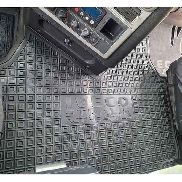 Коврики в салон Iveco Stralis Active Space (2012-2016) Резиновые Avto-Gumm. Фото 16