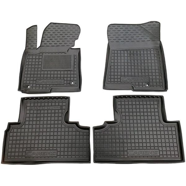 Коврики в салон Kia Carens 2013- Резиновые (Avto-Gumm)