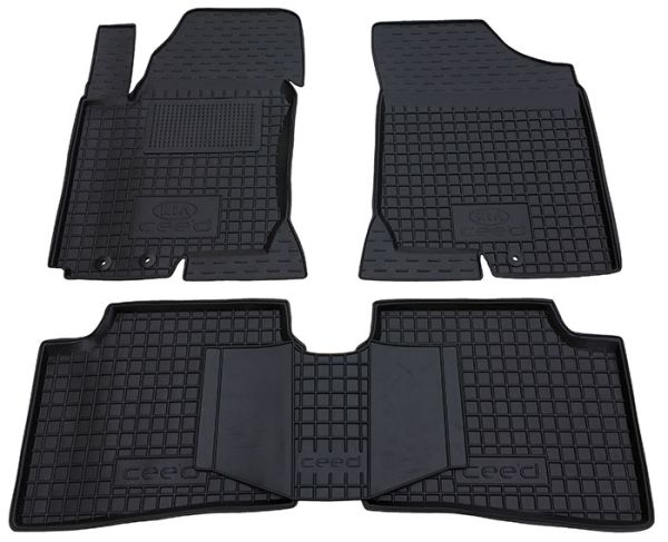 Коврики в салон Kia Ceed І (2006-2012) Резиновые Avto-Gumm. Фото 10
