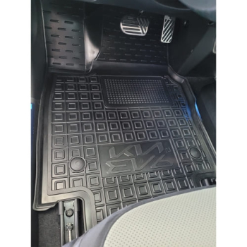 Коврики в салон KIA EV6 (2021-...) Резиновые (Avto-Gumm)