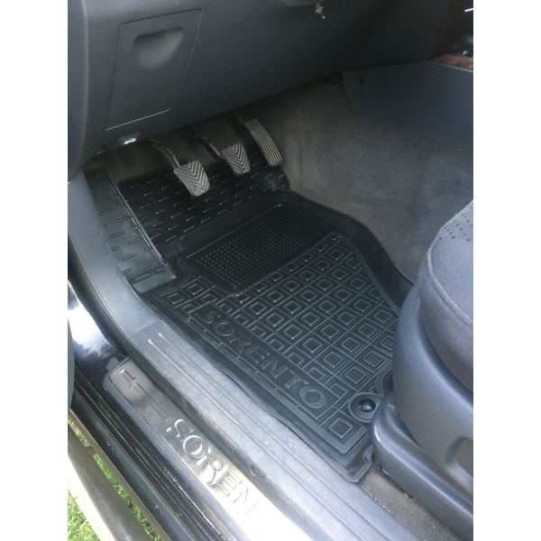Коврики в салон Kia Sorento I (BL) 2002-2009 Резиновые Avto-Gumm. Фото 2