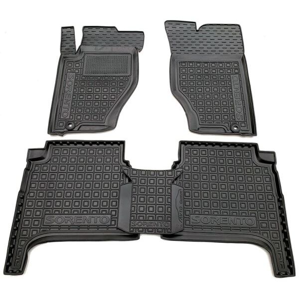 Коврики в салон Kia Sorento I (BL) 2002-2009 Резиновые Avto-Gumm