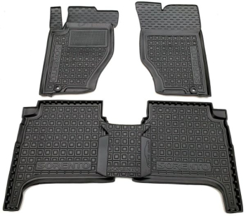 Коврики в салон Kia Sorento I (BL) 2002-2009 Резиновые Avto-Gumm. Фото 3