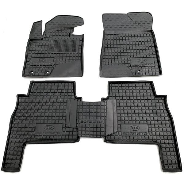 Коврики в салон Kia Sorento II (XM) (2009-2013) Резиновые Avto-Gumm