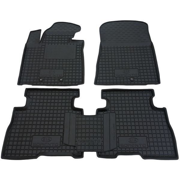 Коврики в салон Kia Sorento II (XM) (2013-2015) Резиновые Avto-Gumm