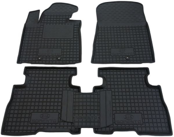 Коврики в салон Kia Sorento II (XM) (2013-2015) Резиновые Avto-Gumm. Фото 2