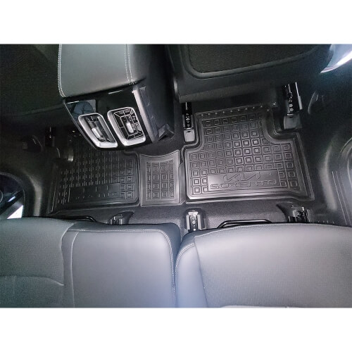 Резиновые коврики в салон Kia Sorento IV (MQ4) 2020-... 7 мест Avto-Gumm. Фото 7