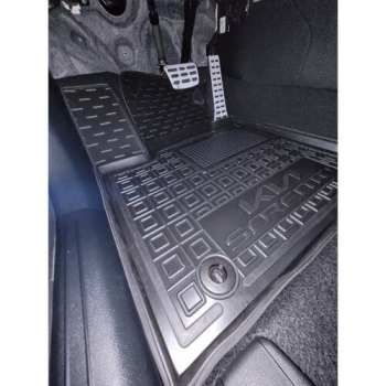 Резиновые коврики в салон Kia Sorento IV (MQ4) 2020-... 7 мест Avto-Gumm. Фото 3