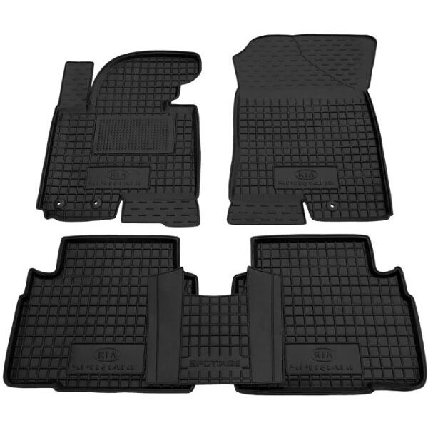 Коврики в салон Kia Sportage (SL) (2010-2015) Резиновые Avto-Gumm