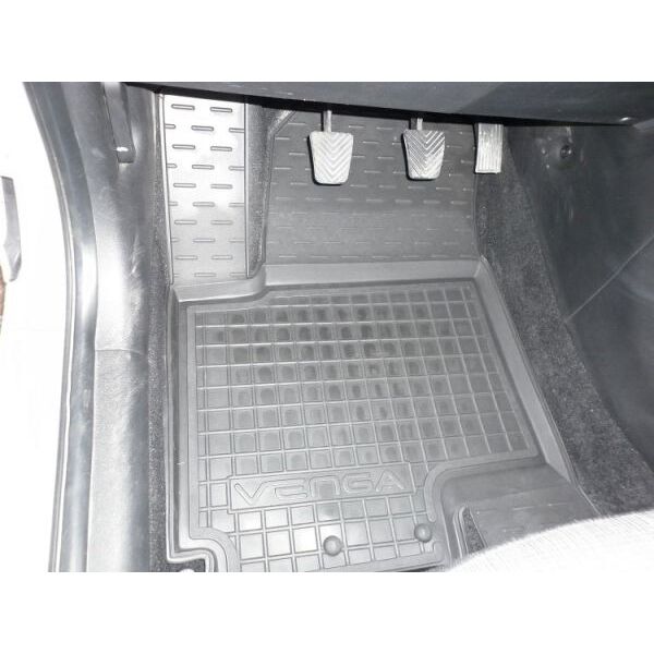 Коврики в салон Kia Venga 2010- Резиновые (Avto-Gumm). Фото 2