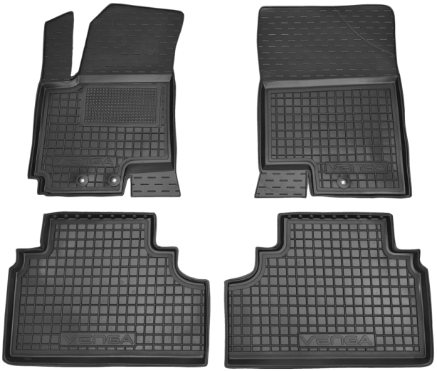 Коврики в салон Kia Venga 2010- Резиновые (Avto-Gumm). Фото 4