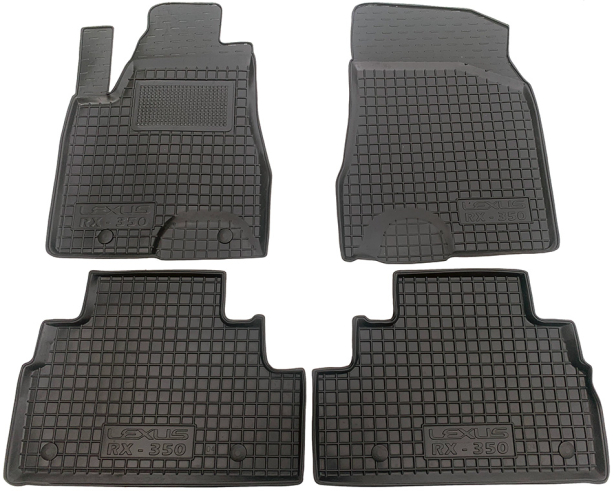 Коврики в салон Lexus RX-h (2003-2009) Резиновые Avto-Gumm. Фото 2