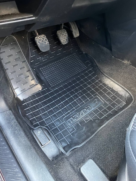 Коврики в салон Mazda 3 (BK) 2003-2009 Резиновые Avto-Gumm. Фото 2