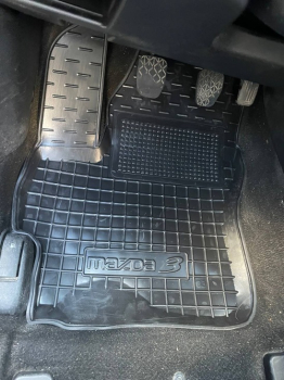 Коврики в салон Mazda 3 (BK) 2003-2009 Резиновые Avto-Gumm. Фото 4