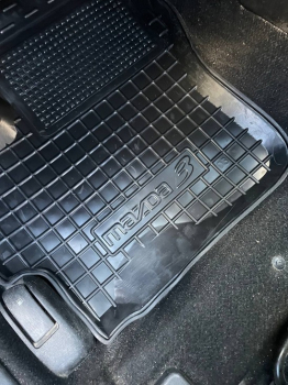 Коврики в салон Mazda 3 (BK) 2003-2009 Резиновые Avto-Gumm. Фото 5