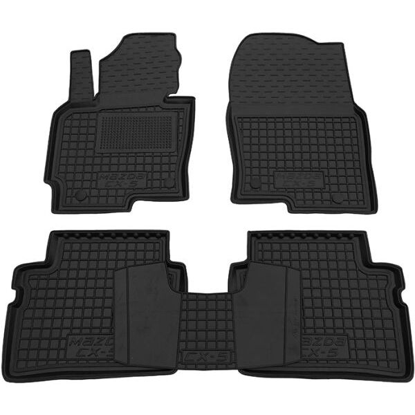 Коврики в салон Mazda CX-5 (2012-2017) Резиновые Avto-Gumm