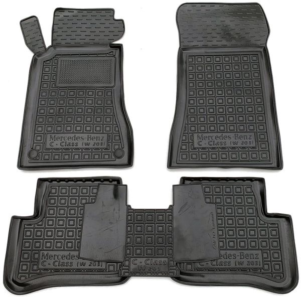 Коврики в салон Mercedes Benz W203 C (2001-2007) (Avto-Gumm). Фото 2