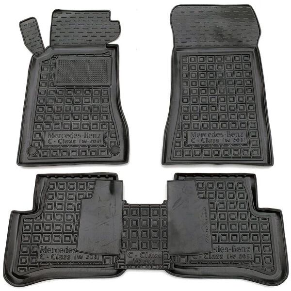 Коврики в салон Mercedes Benz W203 C (2001-2007) (Avto-Gumm)