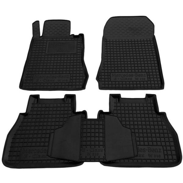 Коврики в салон Mercedes Benz W210 E 1995-2002 Резиновые Avto-Gumm