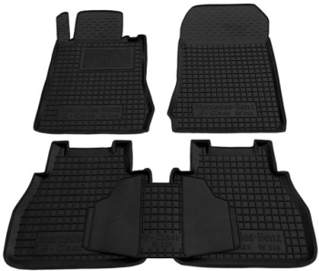 Коврики в салон Mercedes Benz W210 E 1995-2002 Резиновые Avto-Gumm. Фото 3