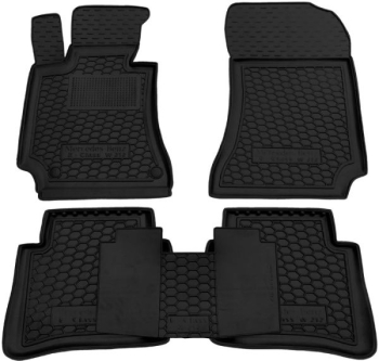 Коврики в салон Mercedes Benz W212 E 2009-2016 Резиновые Avto-Gumm. Фото 11