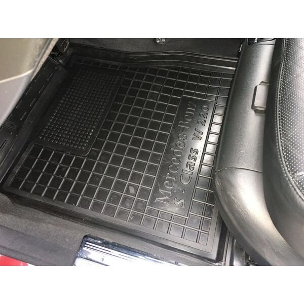 Коврики в салон Mercedes Benz W220 S 1998-2005 Резиновые Avto-Gumm. Фото 2