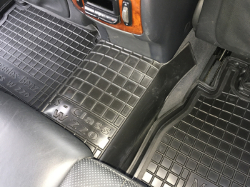 Коврики в салон Mercedes Benz W220 S 1998-2005 Резиновые Avto-Gumm. Фото 20